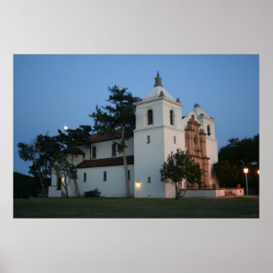 Póster Moonrise sobre a missão velha