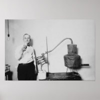Moonshine confiscado - Era da proibição