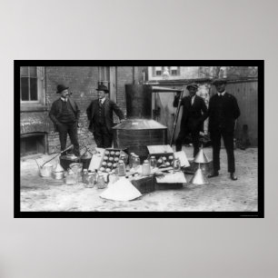 Póster Moonshine IRS imóvel 1922