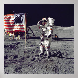 Poster Moonwalk Apollo 17