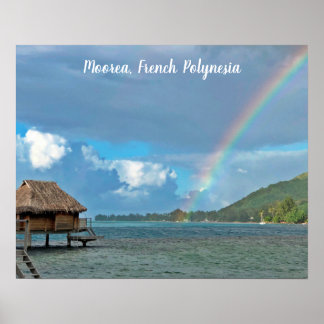 Poster Moorea, Polinésia Francesa