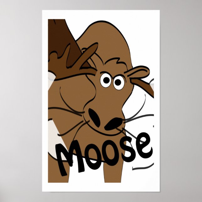 Póster Moose (Frente)