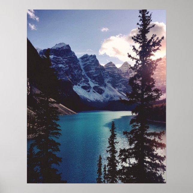 Poster Moraine Sunset (Frente)