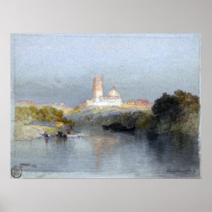 Poster Moran - Hacienda, Rio Lerma San Juan México