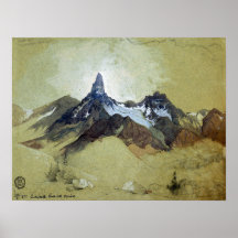 Moran - Index Peak Clark's Fork Wyoming 1892