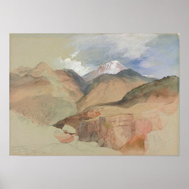 Poster Moran - Pikes Peak Cameron's Cone E Manitou Can… (Frente)