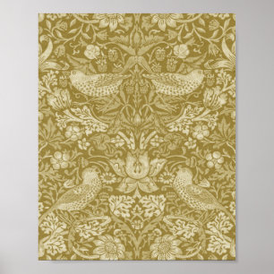 Poster Morango Ladrão Dourado, William Morris