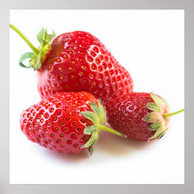 Poster Morangos (Frente)