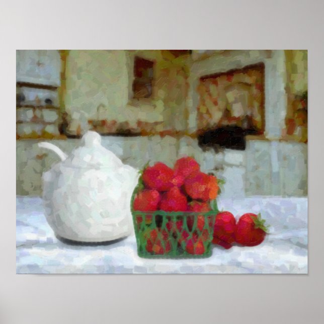 Póster Morangos (Frente)