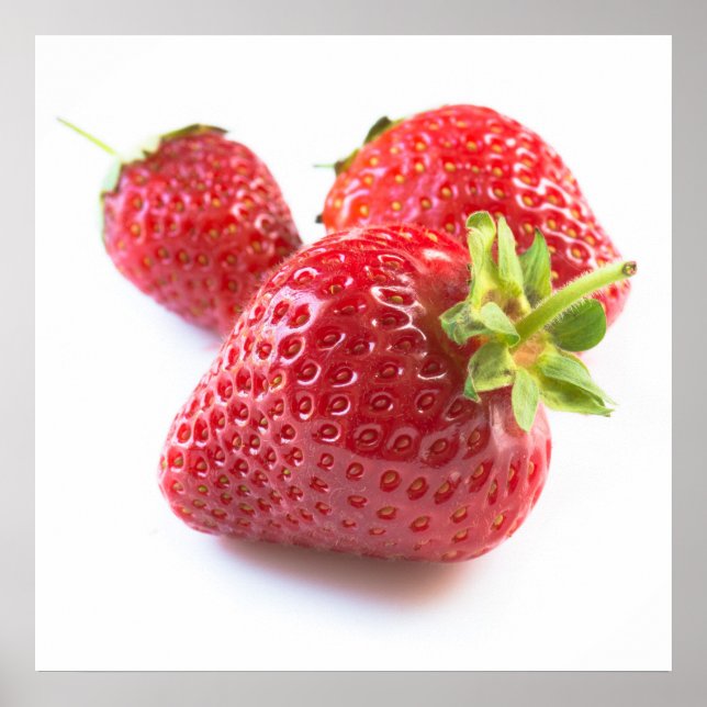 Poster Morangos (Frente)