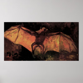 Póster Morcego Raposa Voadora por Vincent van Gogh