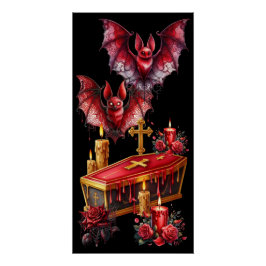 Póster Morcegos Vampiros