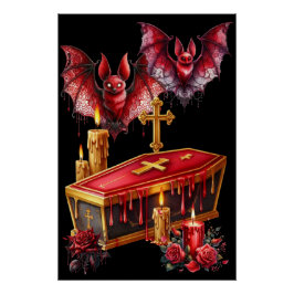 Póster Morcegos Vampiros