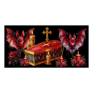 Póster Morcegos Vampiros