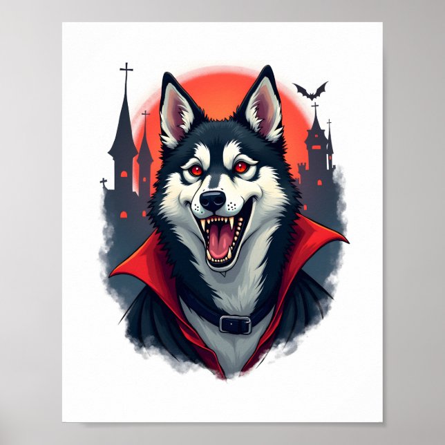 Poster Mordida de Rouco Vampiro (Frente)