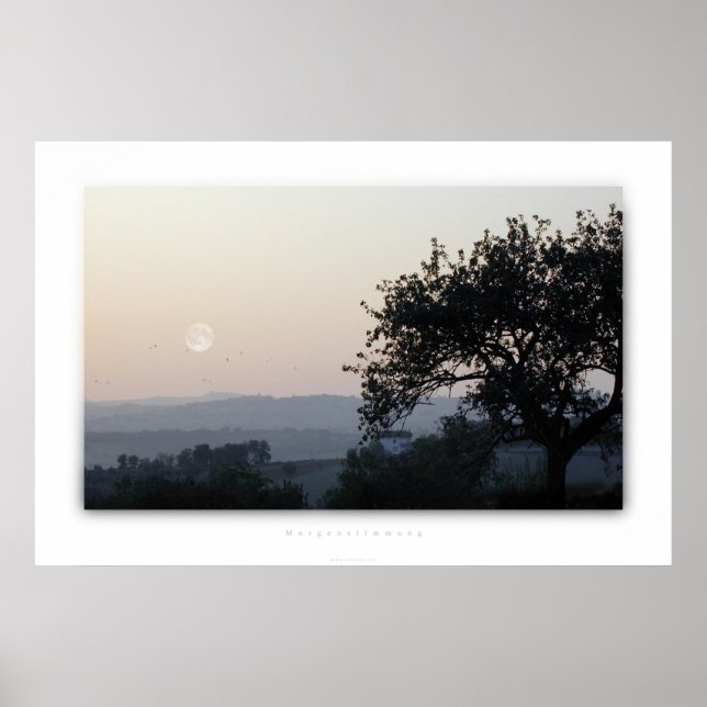 Poster Morgenstimmung (Frente)