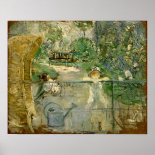 Poster Morisot - A Cadeira do Cesto 1885