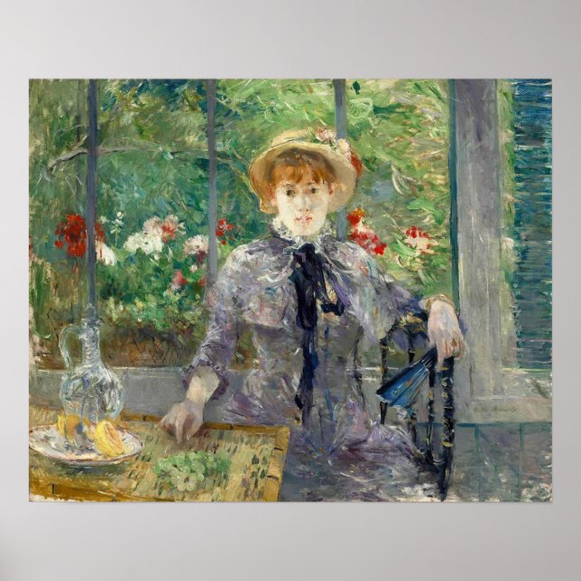 Poster Morisot - Depois do Almoço 1881 (Frente)