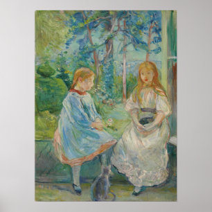 Poster Morisot - Jovens Em Frente À Janela 1892