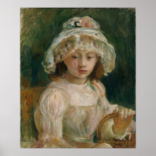 Poster Morisot - Menina Com Chapéu
