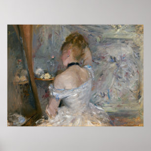 Poster Morisot - Young Woman At Her Toilet 1880