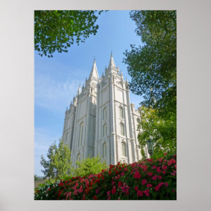 Poster Mormon Temple