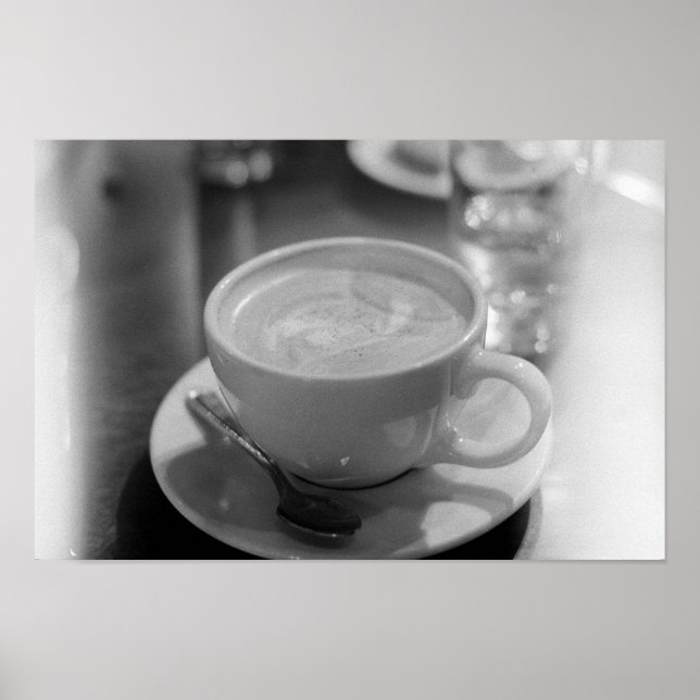 Poster Morning Latte (Frente)