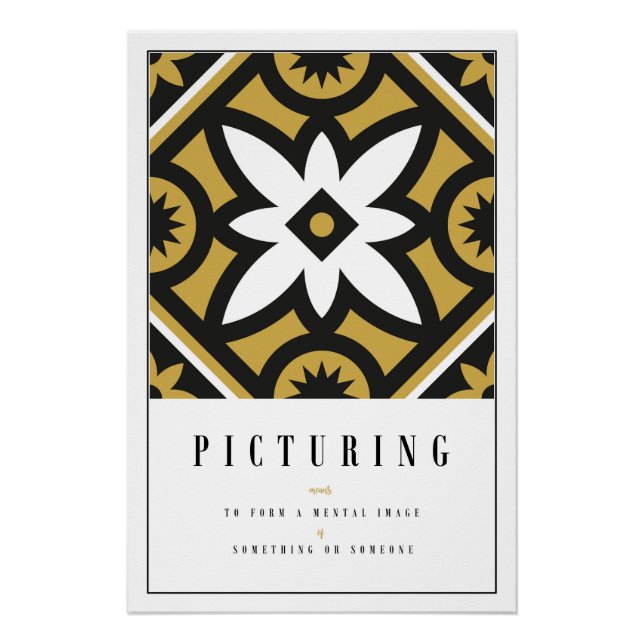 Póster Moroccan Tapestry  (Frente)