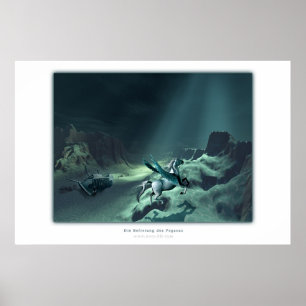 Póster Morre o DES Pegasus de Befreiung
