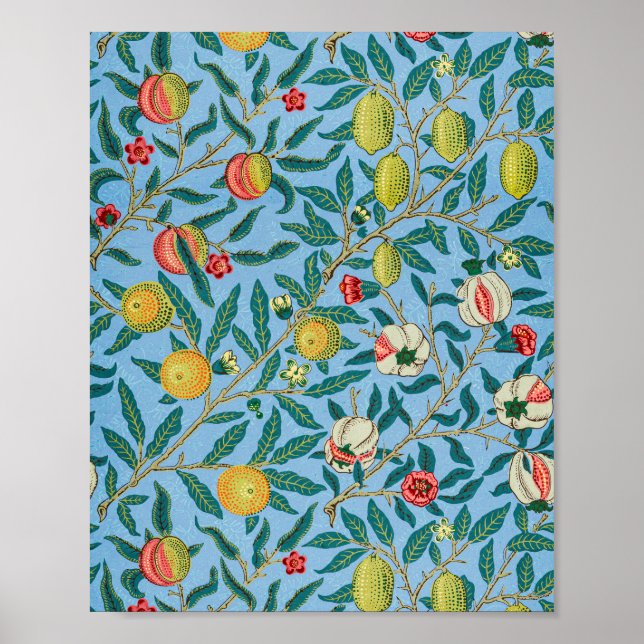 Poster Morris - Four Fruits (Frente)