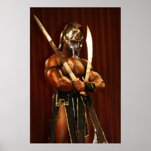 Póster Morris Mendez como Gladiador