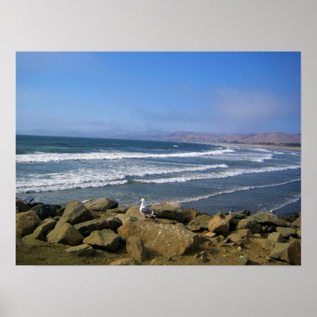 Poster Morro Bay, Califórnia (Frente)