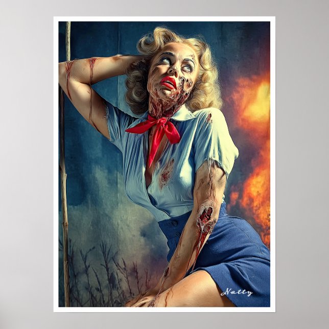 Poster Morta, Sonhadora e Perigosamente Querida: Natty (Frente)