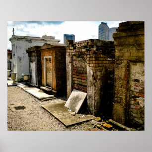 Poster Mortality, St. Louis Cemetery No. 1