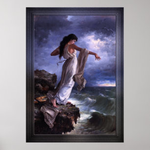 Poster Morte de Sappho por Miguel Carbonell Selva
