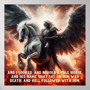 Poster Morte Difunde Cavalo Pálido