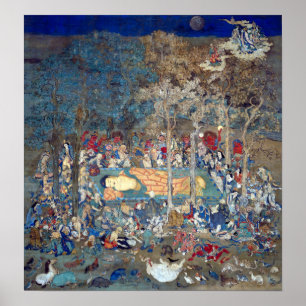 Póster Morte do Buda Histórico