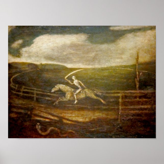 Póster Morte em Cavalo Pálido [A Raça] por Ryder (Frente)