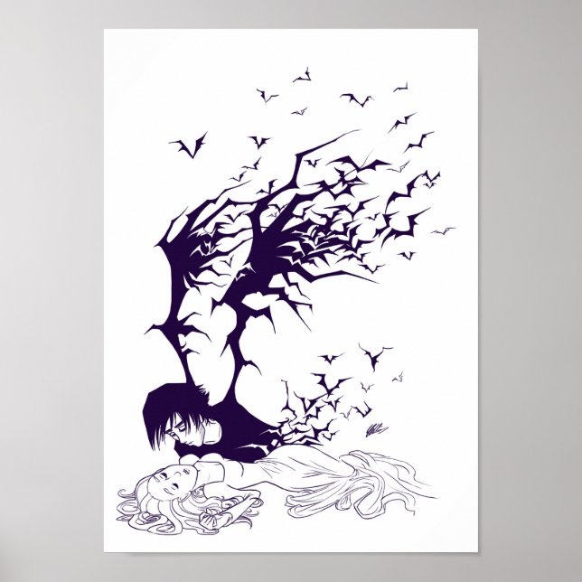 Póster Morte Enamorada (Frente)