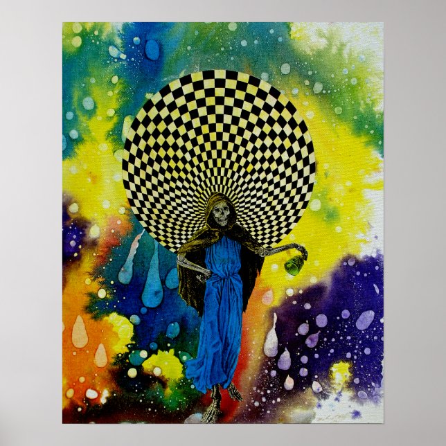 Poster Morte por Michael Moffa (Frente)