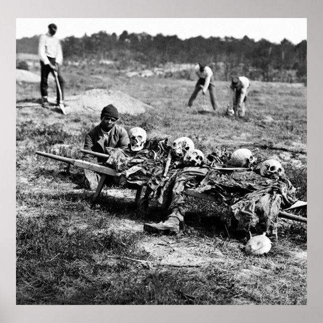 Póster Mortes no porto frio: 1865 (Frente)