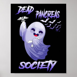 Poster Morto de Sensibilização do Diabetes Pancreias Soci