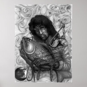 Póster Morto dos olhos, Vannak em um gancho