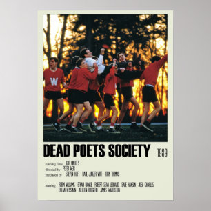 Poster Morto Poets Society Alternativo Art Movie 3 Grande