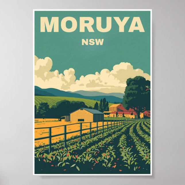 Poster Moruya, NSW (Frente)