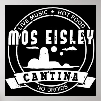Poster Mos Eisley Cantina TShirt