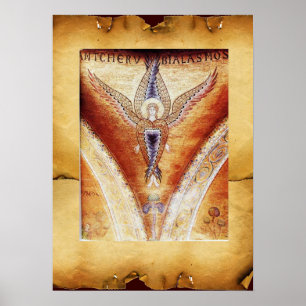 Póster MOSAIC ANGEL, Bacia castanha