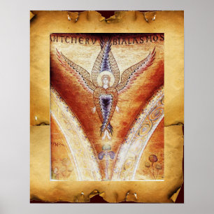 Póster MOSAIC ANGEL, Bacia castanha