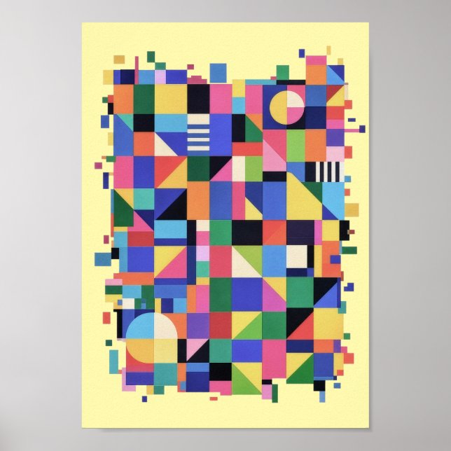 Poster Mosaic Spectrum (Frente)