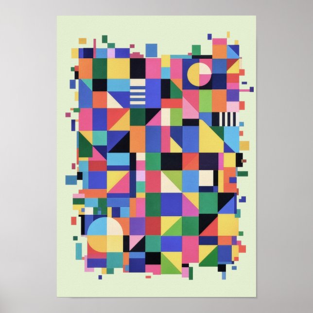 Poster Mosaic Spectrum (Frente)